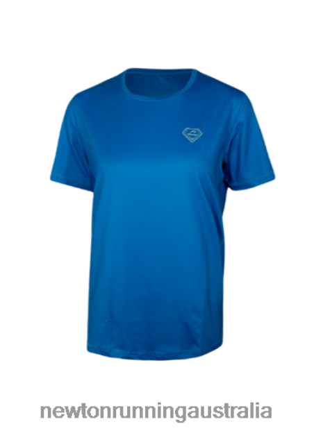Short Sleeve Performance Shirt Newton Blue 4FH6H817 Clothing Women