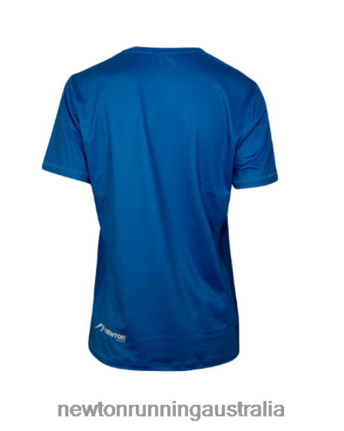 Short Sleeve Performance Shirt Newton Blue 4FH6H817 Clothing Women
