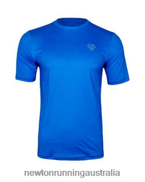 Short Sleeve Performance Shirt Newton Blue 4FH6H841 Clothing Women